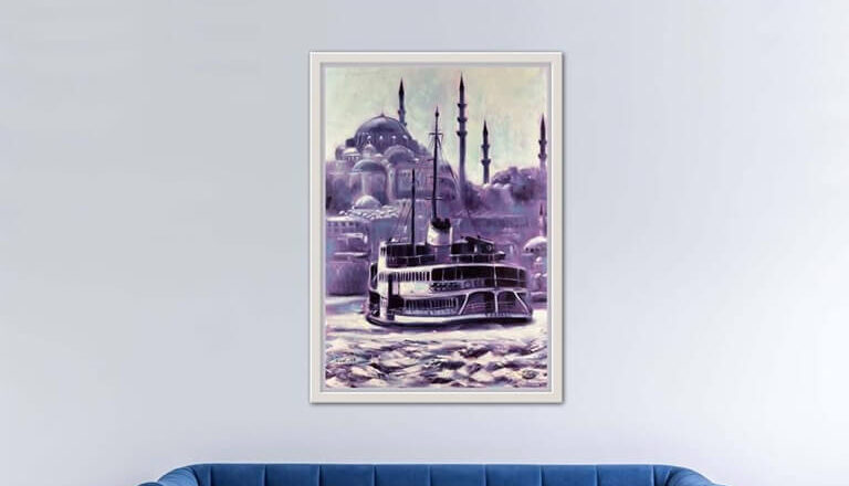  Evinize Estetik Katacak En Güzel İstanbul Tabloları