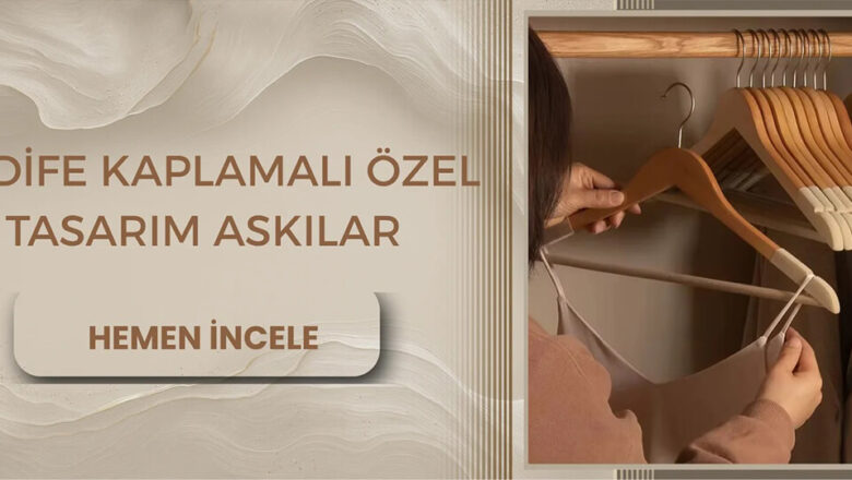  Ahşap Askı ve Zarafeti