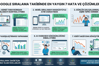 Google Sıralamalarınızı Takip Ederken Yapılan 7 Kritik Hata