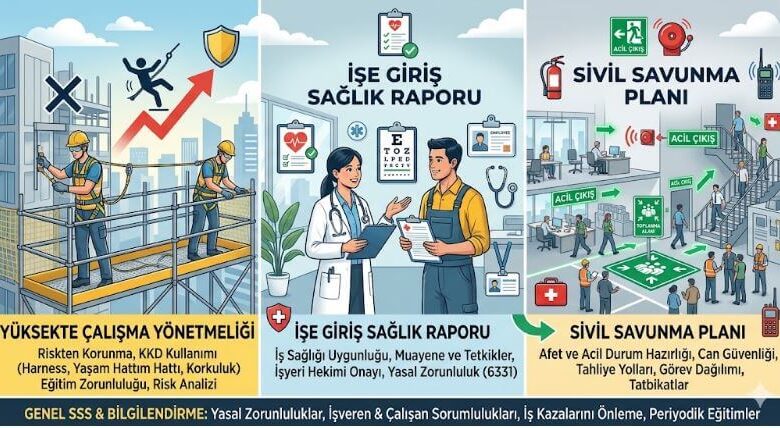  Yüksekte çalışma yönetmeliği nedir ve kimleri kapsar?