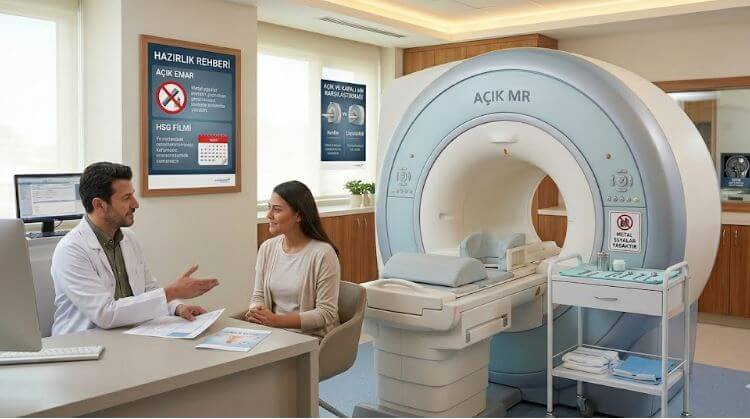  HSG filmi hangi durumlarda istenir ve neyi gösterir?