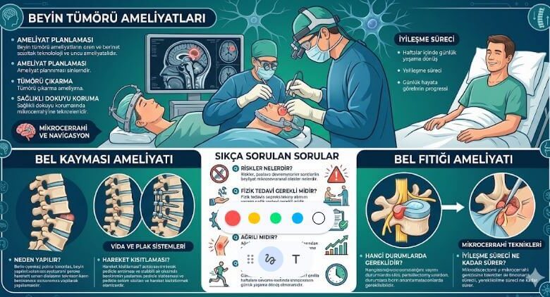  Beyin tümörü ameliyatları hangi durumlarda zorunlu hale gelir?