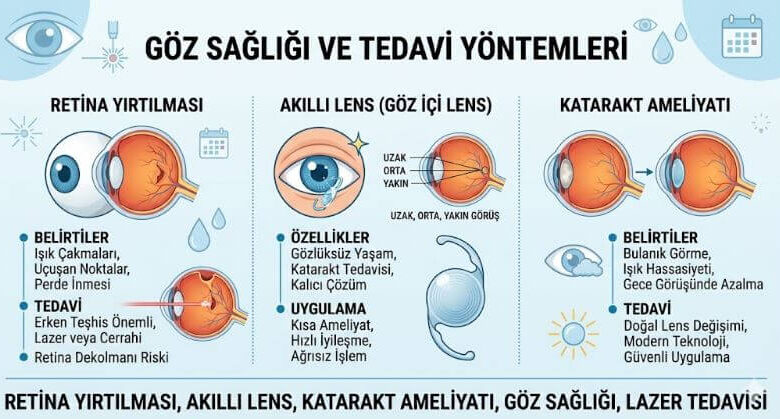  Retina yırtılması nedir ve nasıl oluşur?