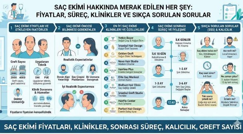 Saç Ekimi Fiyatları Neye Göre Değişir?
