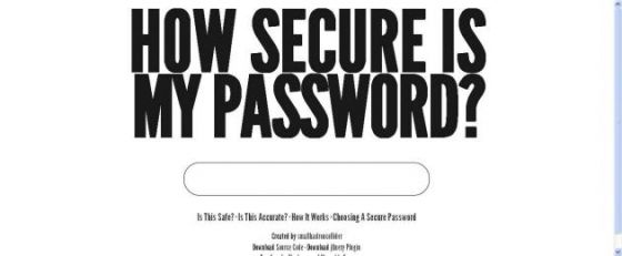 Şifreleriniz ( Password ) Ne kadar Güvenli Test Ediniz