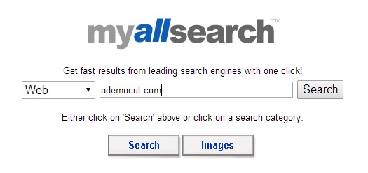 MyAllSearch com sayfasını kaldırma