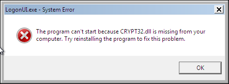 crypt32 .dll dosyası