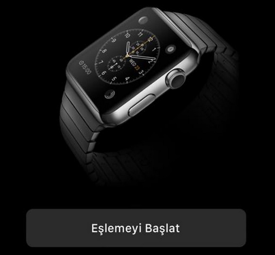 apple watch eşleştirme