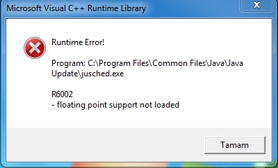 Repair Visual C Runtime Error Free Download Avfixer Com