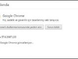 Google Chrome güncellemesi nasıl kapatılır?