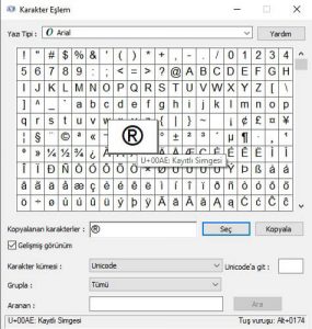 Bilgisayar Klavyesinde ® Yuvarlak Içinde R Işareti Nasıl Yapılır ...