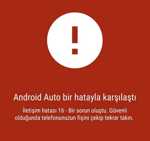 { Çözüm } Android Auto bir hatayla karşılaştı | İletişim Hatası 16