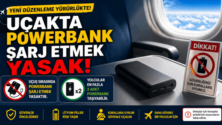  Uçakta Powerbank Kullanımı Yasaklandı mı? (2026 Güncel Rehber)