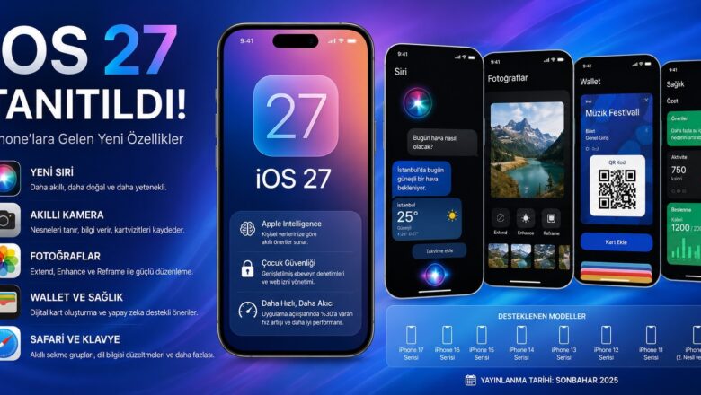  iOS 27 Tanıtıldı: iPhone Kullanıcılarını Bekleyen Yeni Özellikler